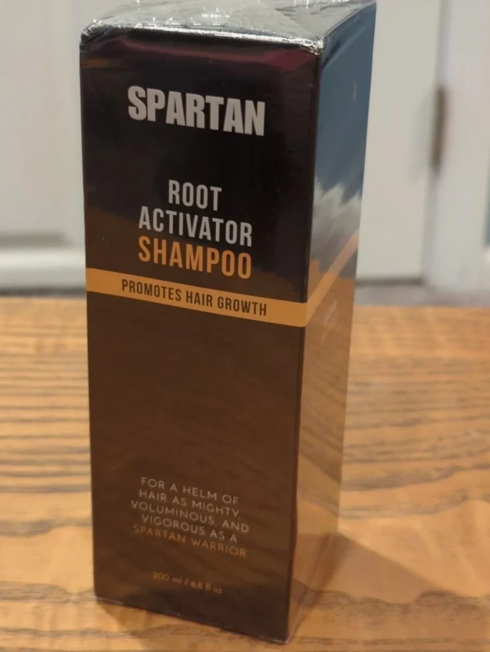 NEW Spartan Root Activator Shampoo Men's 6.8 oz 200 ml SEALED